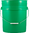 Green 5 gallon pail